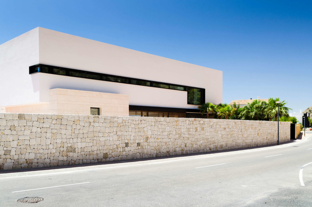 Proyecto de arquitectura. Vivienda unifamiliar en Sierra Cortina (Benidorm)