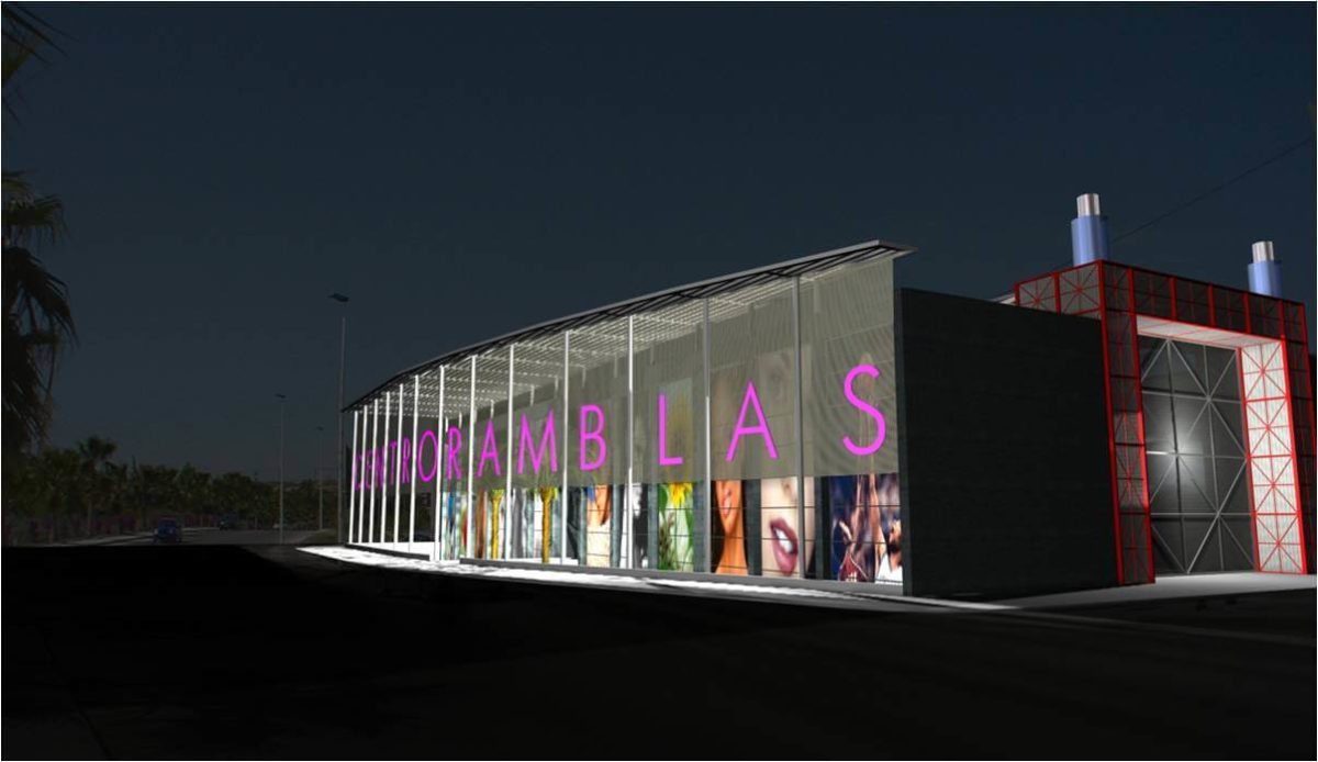 Proyecto de arquitectura. Centro Comercial Las Ramblas