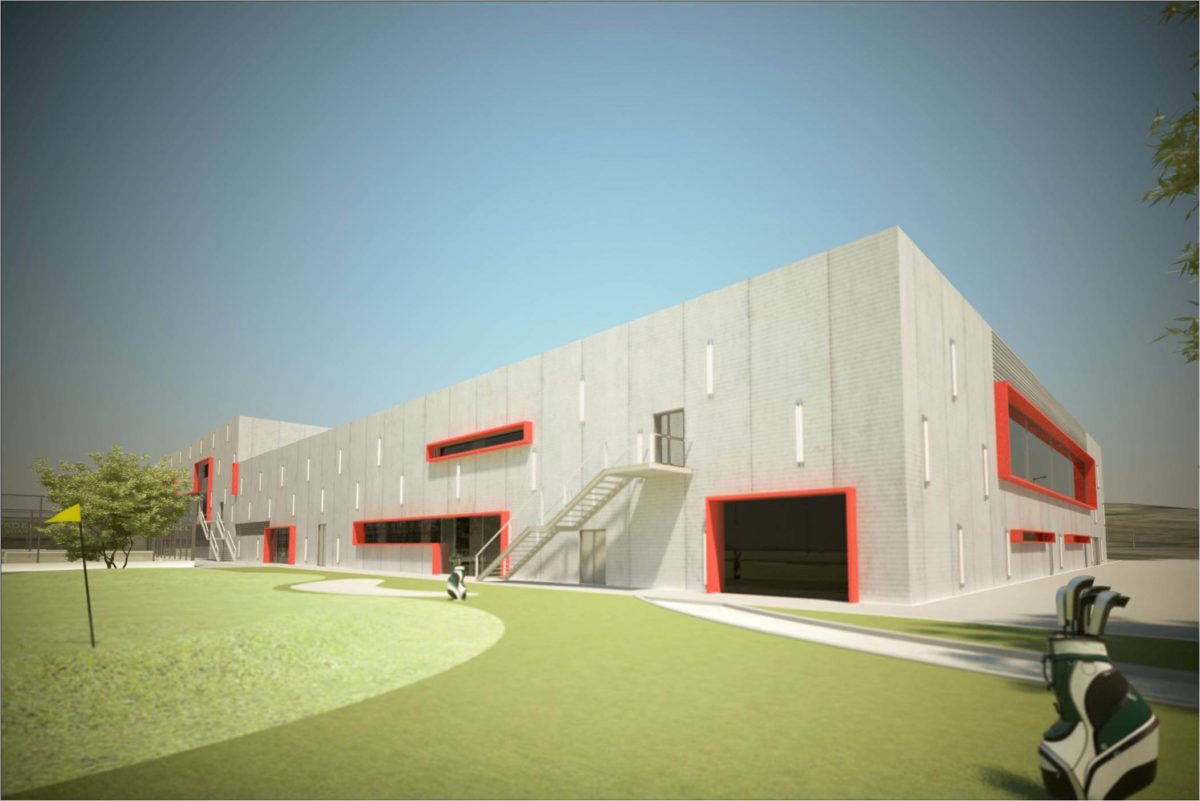Proyecto de arquitectura gimnasio We Granada