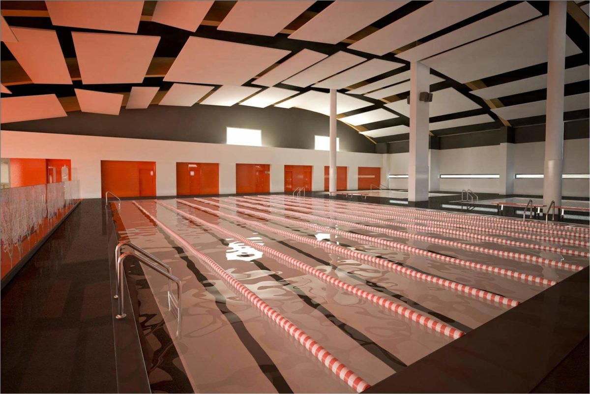 Proyecto de arquitectura gimnasio We Granada